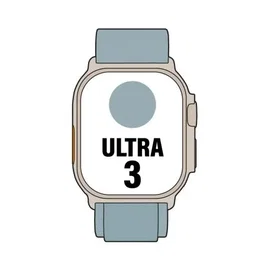 Apple Watch Ultra 3 OLED 49 mm Digital 422 x 514 Pixeles Pantalla táctil 5G Titanio Wifi GPS